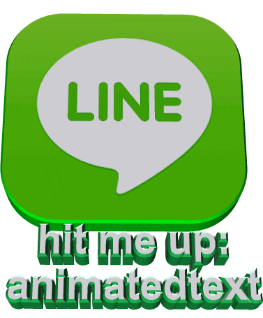 line Sticker by AnimatedText