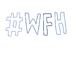 Work From Home Sticker by Variety