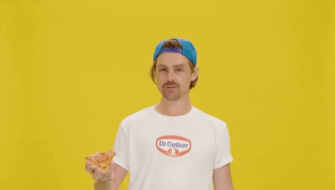 Cheese Pizza Dancing GIF by Dr Oetker NL