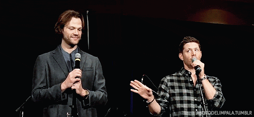 aborddelimpala giphyupload slap jensen ackles jared padalecki GIF