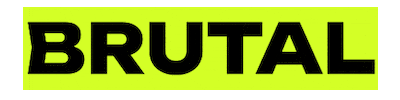 Brutal Sticker by Agentur zwetschke