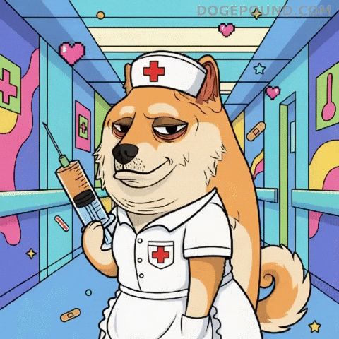Get Well Soon Heart GIF by Doge Pound