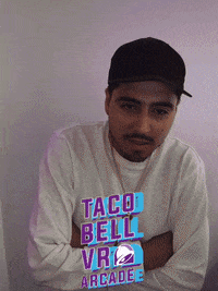 vrarcade GIF by Taco Bell VR Arcade