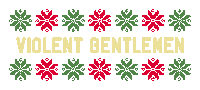 Christmas Hockey Sticker by Violent Gentlemen