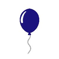 Lapikas blue balloon lapikas lapinyliopisto Sticker