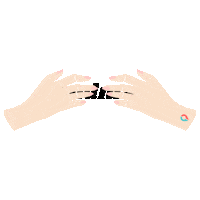 Hand Diy Sticker by Culturally