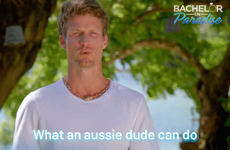 bachelorinparadiseau giphyupload love island bachelor GIF