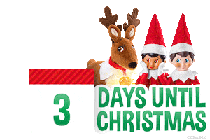 Christmas Eve Sticker by The Elf on the Shelf