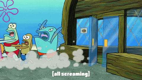 season 9 squid defense GIF by SpongeBob SquarePants