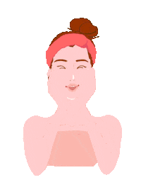 MD-Glowing beauty woman skincare pretty Sticker