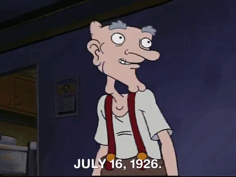 hey arnold nicksplat GIF