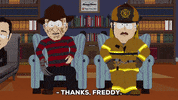 scared killer GIF by South Park 