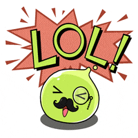 CloverStudios anime laughing crypto nft GIF