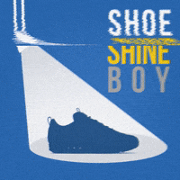 ShoeShineBoy glitch fresh cleaning sneakers GIF