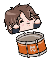 Gazegami kai the gazette ruki aoi Sticker