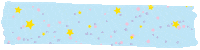 Stars Washitape Sticker by Shop AmandaRachLee