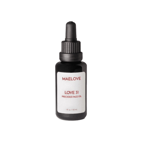 maeloveskincare skin care oil beauty brand vegan skincare Sticker