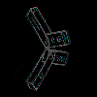 1mposter art animation loop 3d GIF