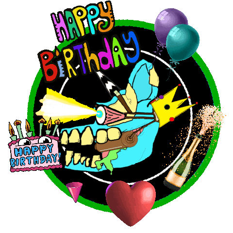 Happy Birthday Congrats Sticker