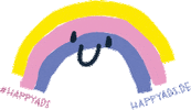 Rainbow Owen Sticker by Druck und Werte Creatives
