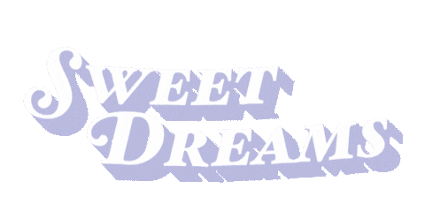 Sweet Dreams Text Sticker