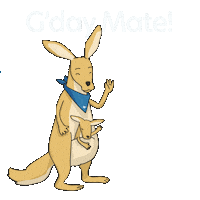 Good Day Australia Sticker by GarudaIndonesia