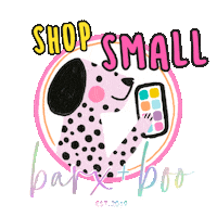 Dogs Shop Small Sticker by Barx and Boo