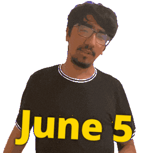 June Sticker