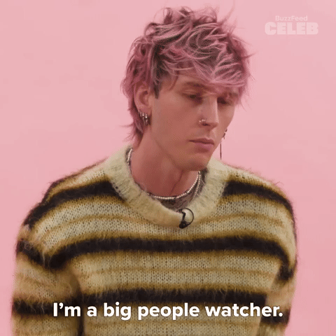 I'm A Big People Watcher 