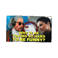 Not Laughing Sticker