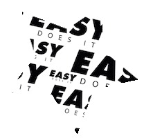 Easydoesitberlin sticker berlin easy does it easydoesit Sticker