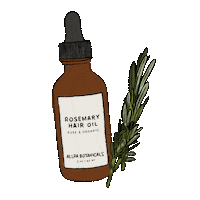 allpabotanicals hair care rosemary hair growth hair oil Sticker