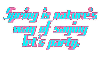 Spring March Sticker by OpticalArtInc.