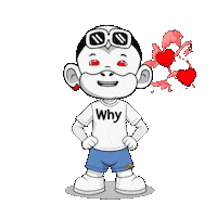 Y Yyyyy Sticker by Zhot Shop