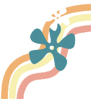 Flowers Spongebob Sticker by Girl Tribe Co.