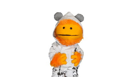 puppetpop giphyupload puppet puppets ollie Sticker