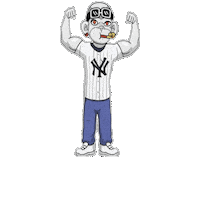 New York N Sticker by Zhot