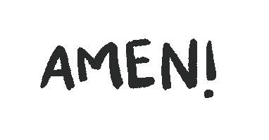 Amen Amen Agree Sticker