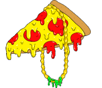 pizza slime Sticker by PIZZASLIME