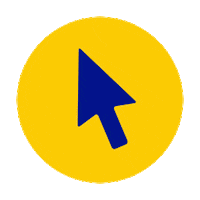 cajucreates click enter cursor caju Sticker