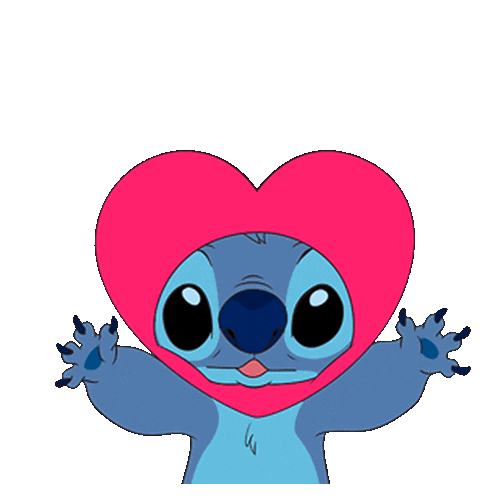 disneystyletw giphyupload love dog blue Sticker