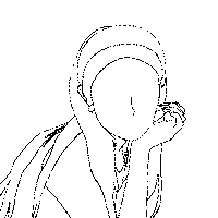 da_vinr day candy collar candywong Sticker