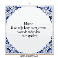 Nl Spreuk Sticker by Tegelspreuken.nl