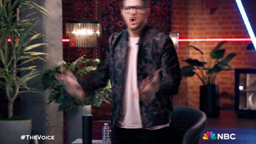 Listen Michael Buble GIF by The Voice