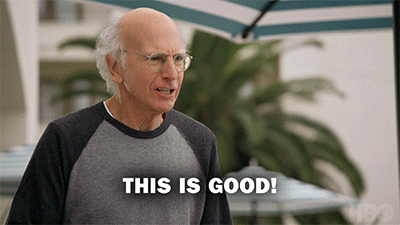 Happy Larry David GIF by Curb Your Enthusiasm
