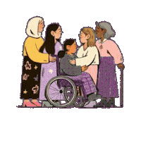 Humanrights Empowerwomen Sticker by Future by Design studio