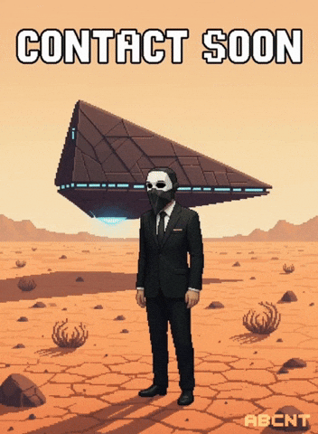 Ufo Landing GIF by ABCNT