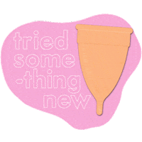 Period Badge Sticker by Put A Cup In It