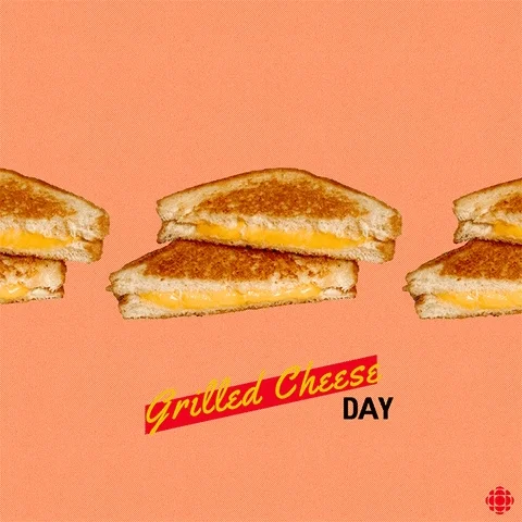 National Grilled Cheese Day GIF by CBC - Find & Share on GIPHY