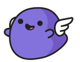 Ube Oob Sticker by Bad Oven